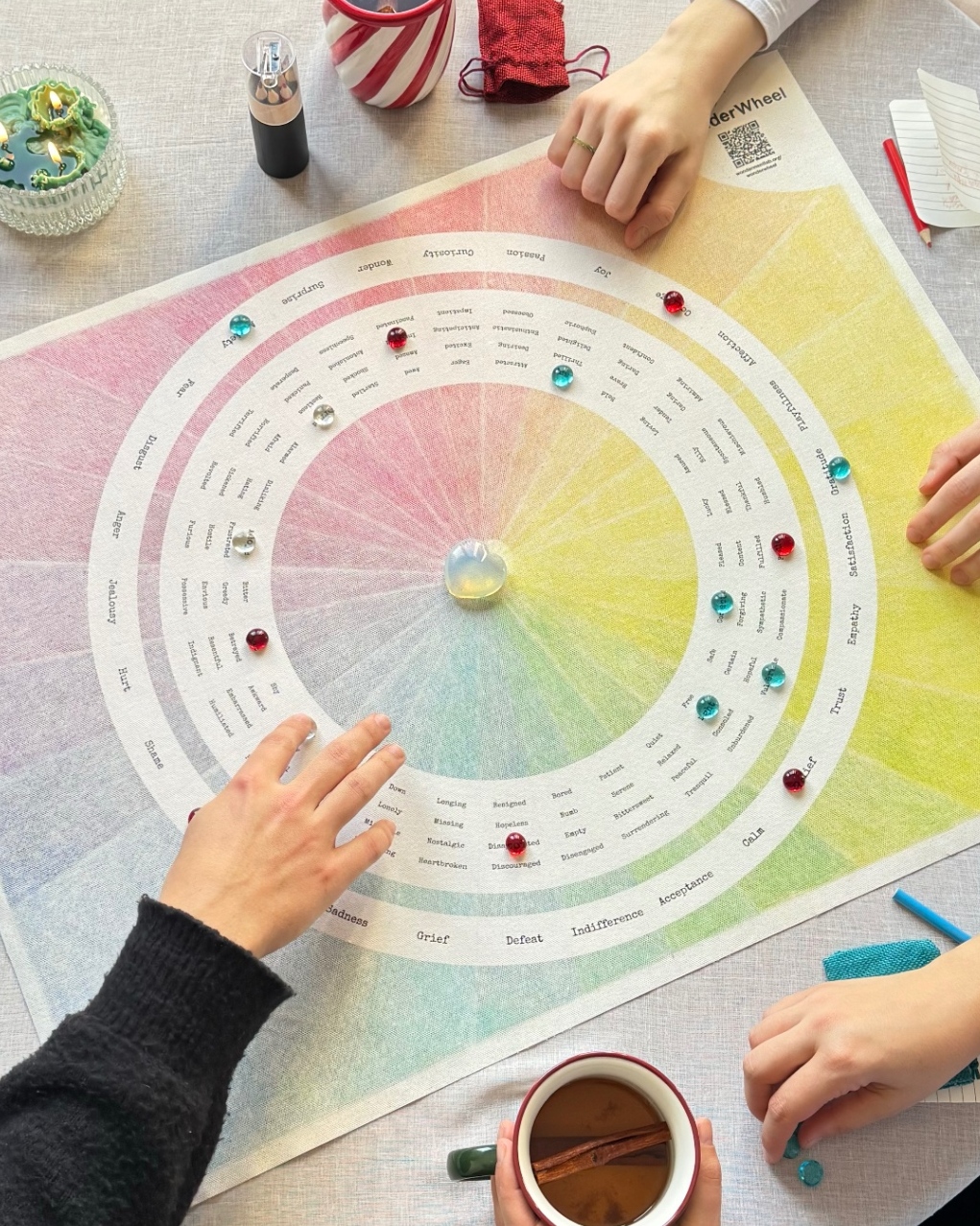 WonderWheel in use during a group session.